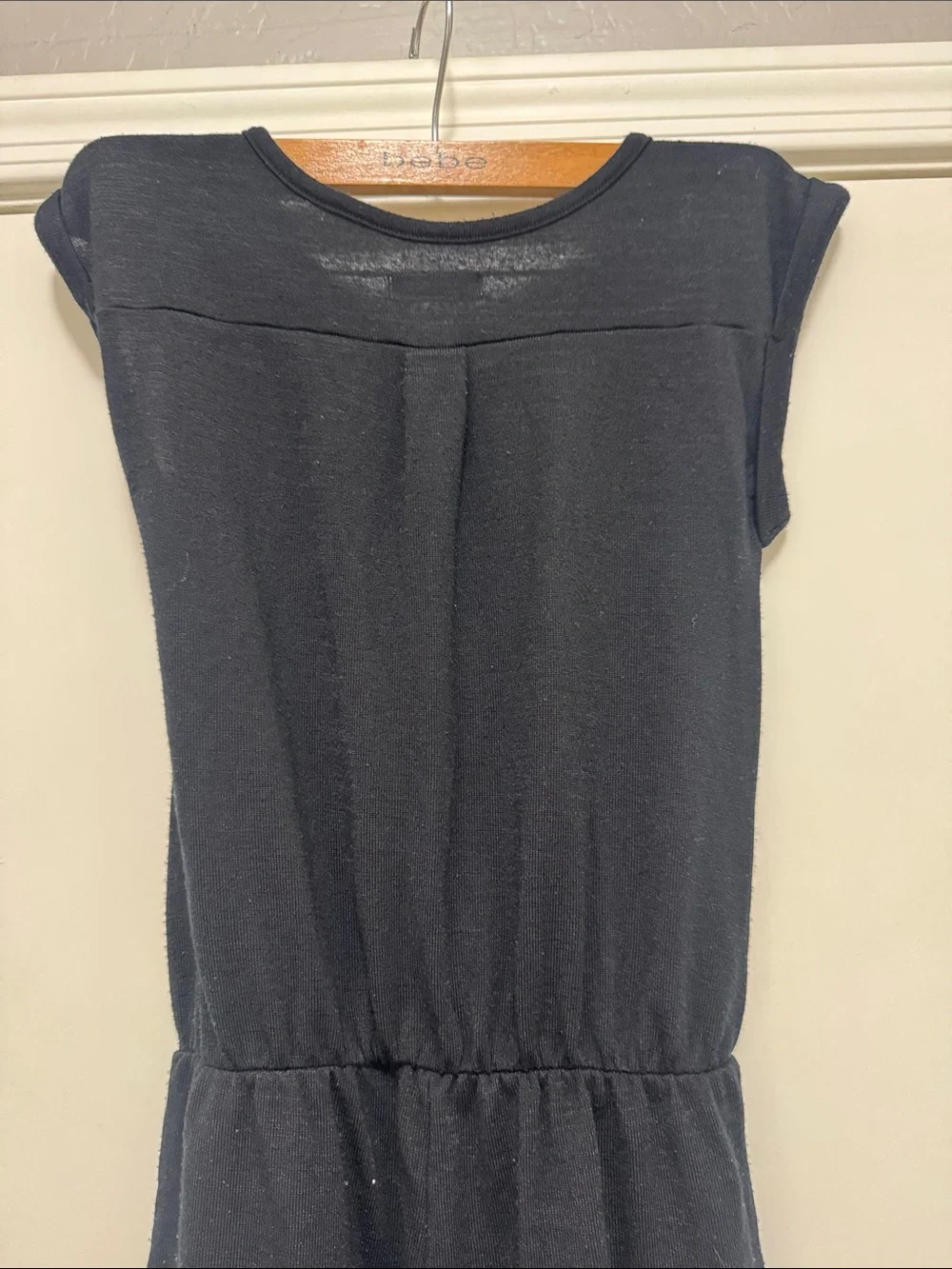Epic Threads Black Sleeveless Button-Front One-Piece